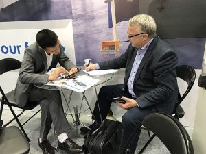 اسمارل نے 2017 میں جرمنی میں ہنوور انٹرنیشنل مشین کا آلہ نمائش میں حصہ لیا