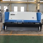 نیومیٹک مواد کی حمایت کے ساتھ ہائیڈرولک گیلیٹرین شیٹنگ مشین 3200 ملی میٹر ایکس 8 ملی میٹر